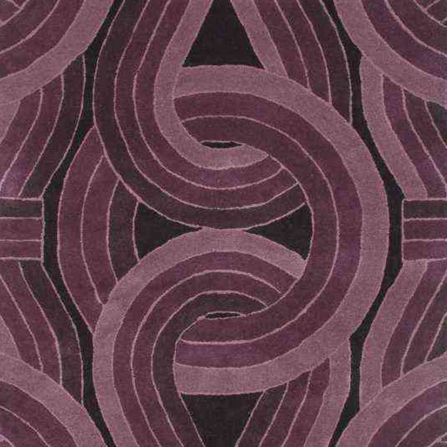 Image de Solar Rectangle Purple Rug